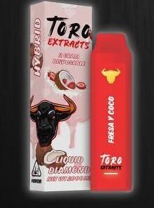 TORO EXTRACTS 2G FRESA Y COCO (hybrid)