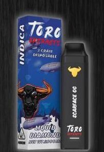 TORO EXTRACTS 2G SCAREFACE OG (indica)