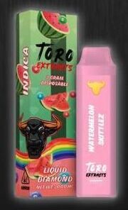 TORO EXTRACTS 2G WATERMELON SKITTLEZ (indica)