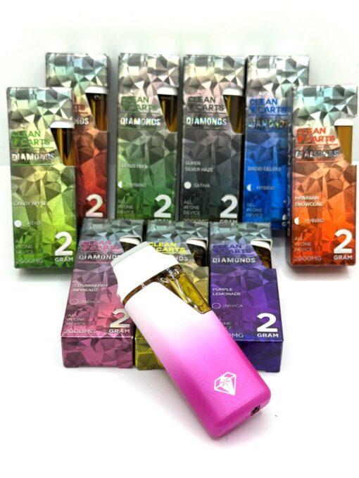 CLEAN CARTS 2g disposable