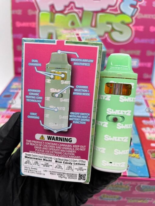 SWEETZ EXOTICS Half & Halfs Disposable
